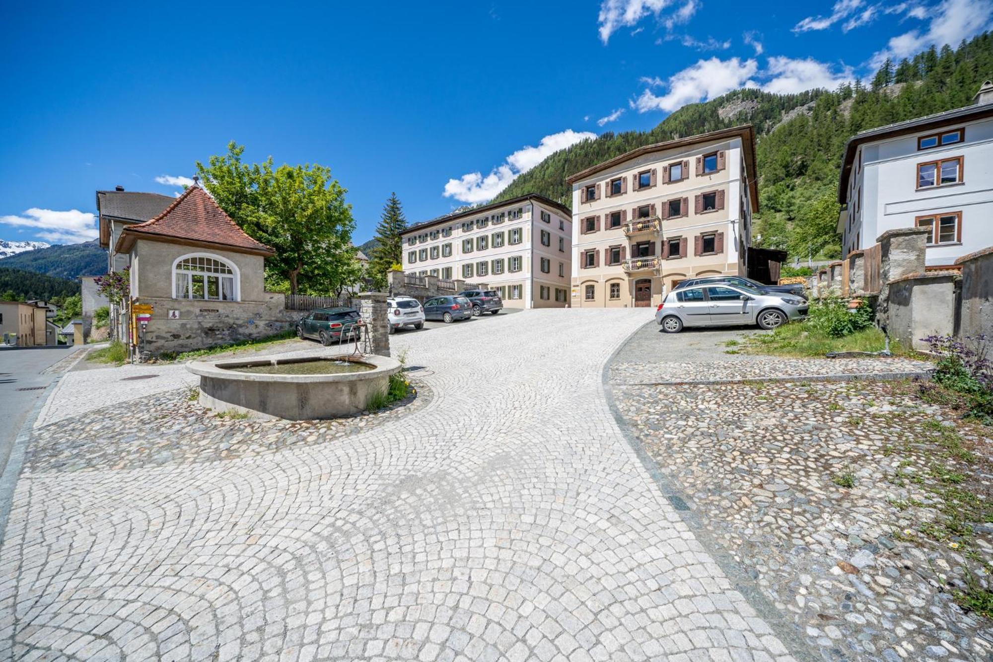 Chasa Plazza Gronda Apartamento Lavin Exterior foto